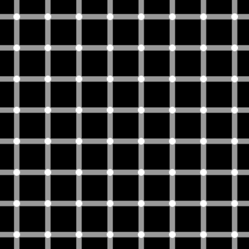 An example of the Scintillating Grid illusion.